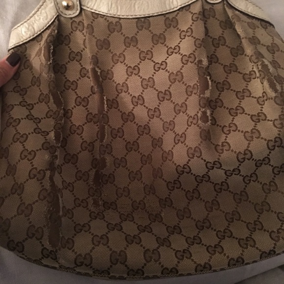 100% Authentic Gucci Sukey canvas bag - Picture 8 of 8